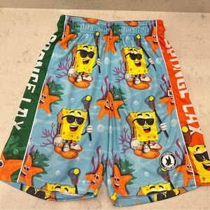 Flow Society Lacrosse Shorts, SpongeBob Kids Shorts, Boys L